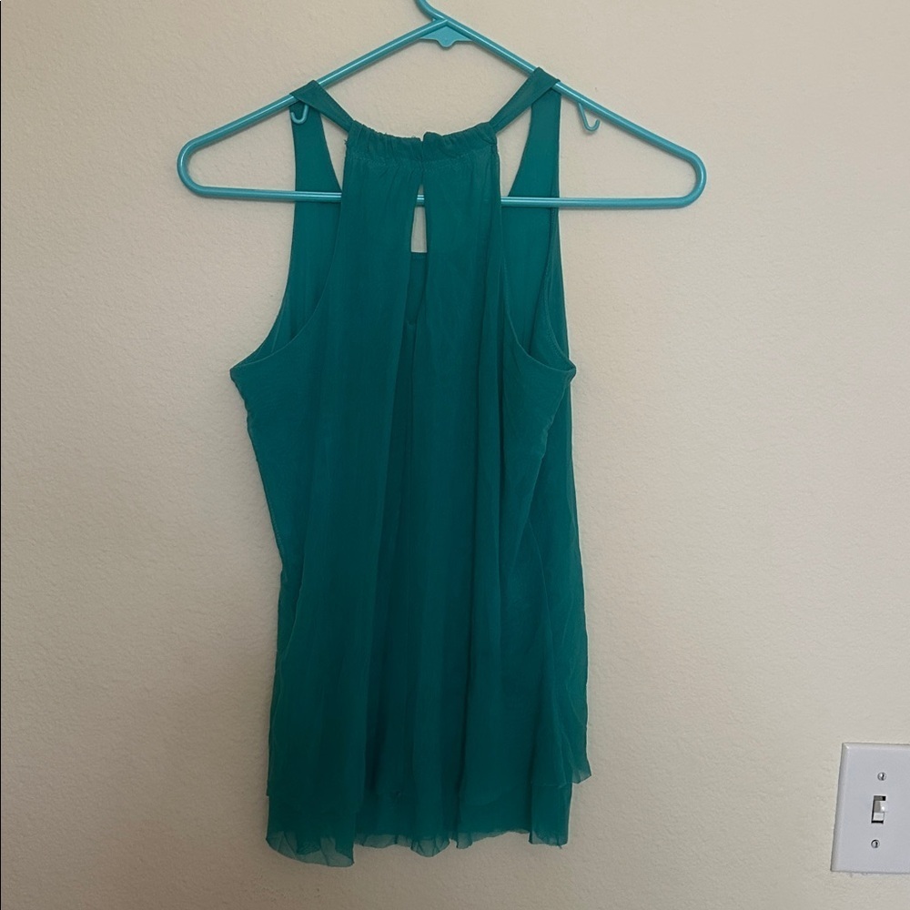 Apana Sheer Racerback Workout Top - Picture 3 of 3